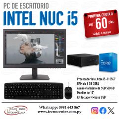 PC de Escritorio Intel NUC i5